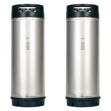 2 Pack NEW 5 Gallon Ball Lock Kegs for Homebrew Beer Soda Coffee Nitro Brew