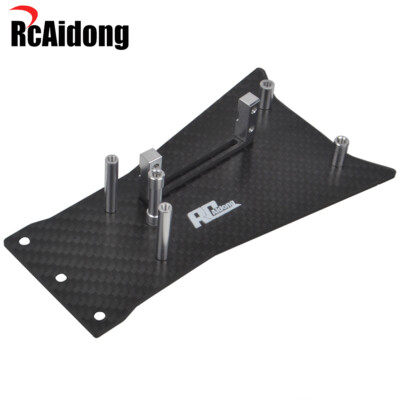 Carbon low CG Lower chassis for Traxxas Drag Slash Mustang C10 / Slash Modified