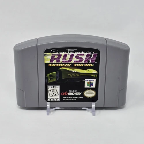 San Francisco Rush: Extreme Racing (Nintendo 64 N64) CLEANED & TESTED
