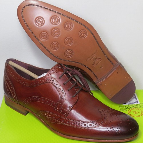 Ted Baker London Gryene Leather Wingtip Derby Tan at HauteLook