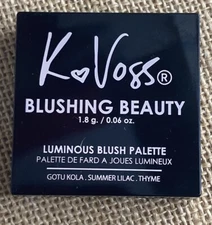 K Voss ROSY Blushing Beauty Luminous Blush Palette