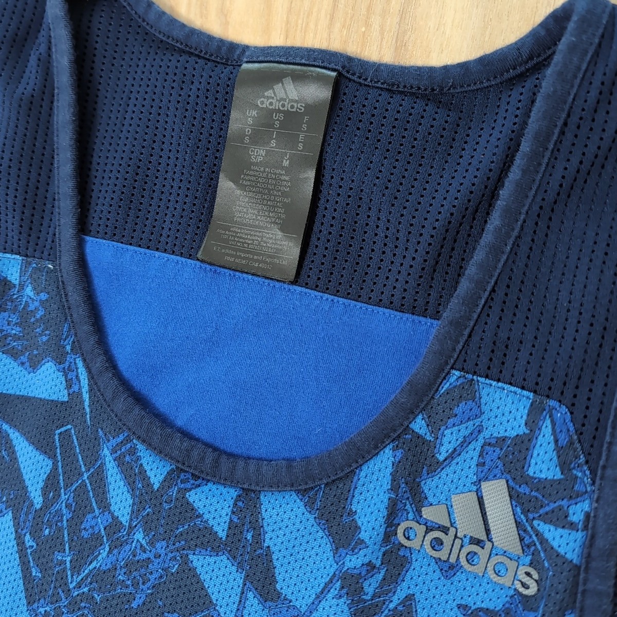 ADIDAS CF1119 Essentials Tank Reversible Jersey Top CoNavy ( S