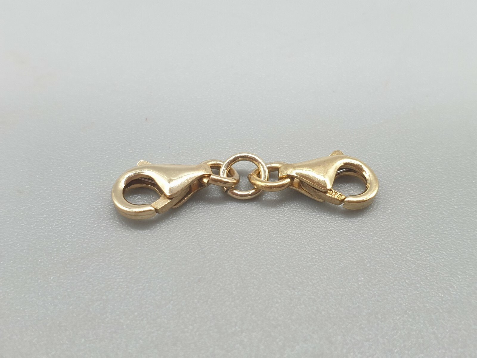 14K Solid Gold Swivel Lobster Clasp 6.1x16mm