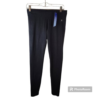 Danskin Womens Essentials Ankle Athletic Leggings Black Size S/P Inseam 27'' NWT