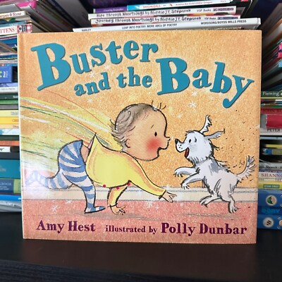 Buster and the Baby book by Amy Hest (Hardcover)