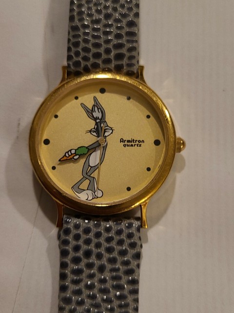 Vintage Armitron Watch Looney Tunes Bugs Bunny Basketball Hareborne 2200/59 NOS for sale online