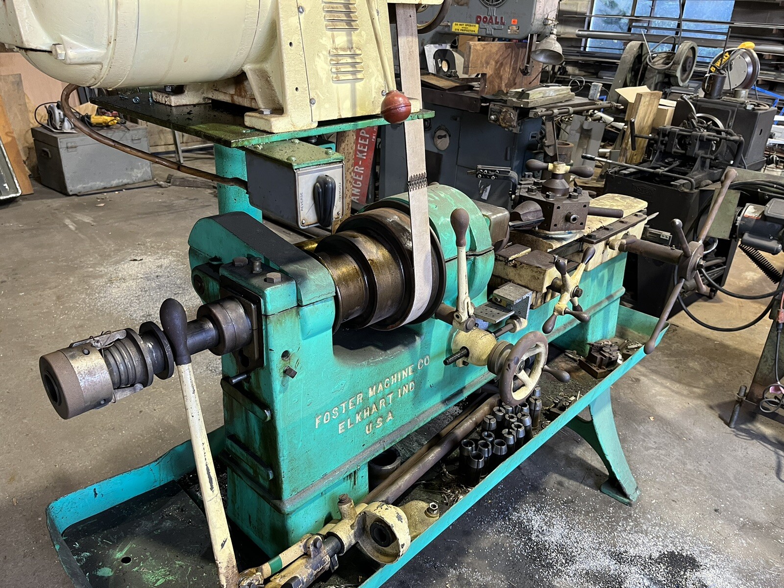 Turret Lathe Foster Machine Tools eBay