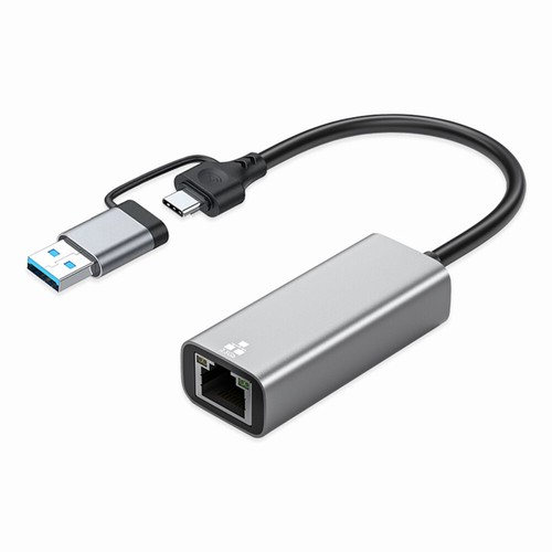 2,5 G kabelgebundener Gigabit-Ethernet-Adapter, 2500 Mbit/s LAN-Konverter, USB 3 - Bild 10 von 11