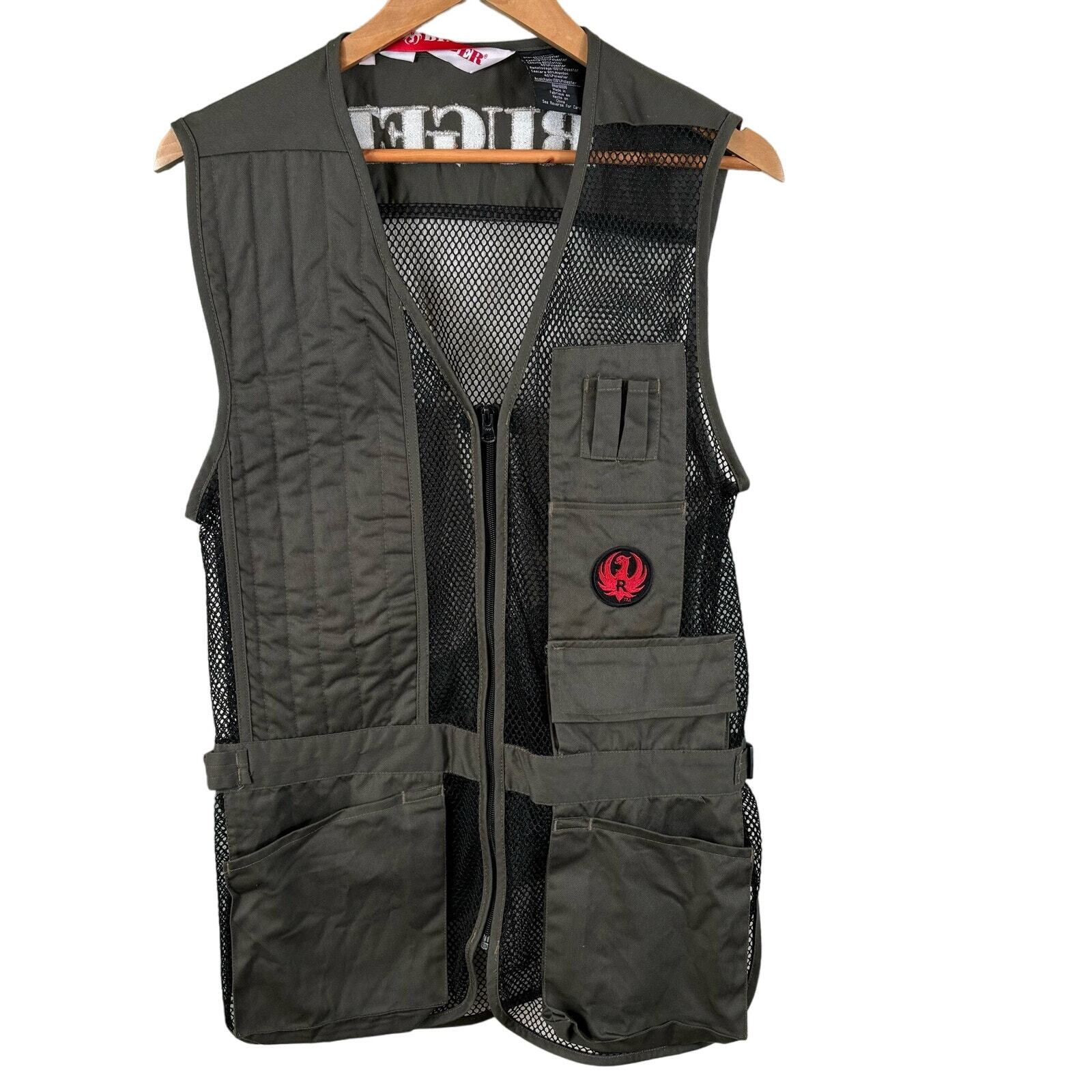 Ruger Men's Size Small Lightweight Outdoor Tactical Shooting Vest