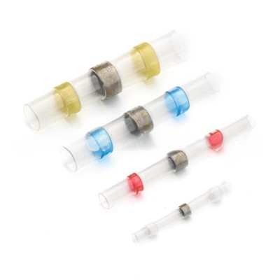 500Pc Wire Connectors SST Waterproof Sleeve Splice Tinned Solder Seal Terminal