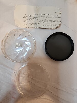 Hoya 58mm Circular Polarizing Filter PL Made In Japan