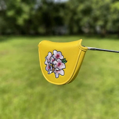 Cubierta de cabeza de madera Master Flower Golf cubierta de cabeza PU conductor calle híbrido cubierta de club - Imagen 53 de 55