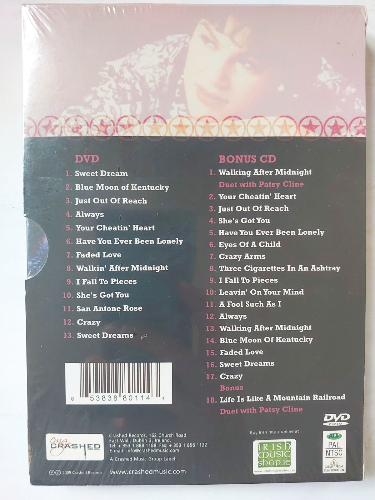 Patsy Kelly Dvd Voice of Sandy Kelly: the Songs of Patsy Cline by Sandy Kelly (Dvd ...