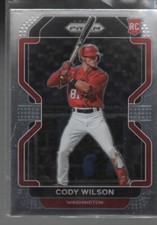 2022 Panini Prizm #94 Cody Wilson Red/White/Blue Prizm