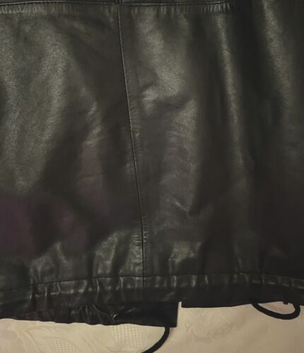 Women’s Jaqueline Ferrar Leather Insulated Jacket Size Medium - Picture 22 of 24