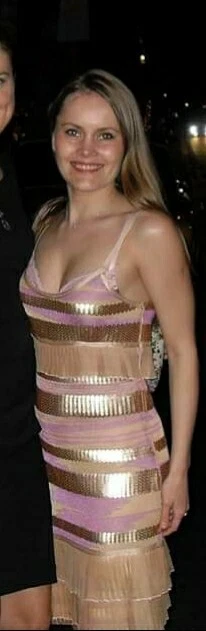 Missoni orange label Gold Sequin pleated party dress size38 S Made in Italy Foto 2 de 4