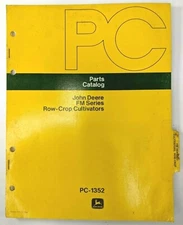 Vintage John Deere Parts Catalog OEM PC-1352 FM Series Row Crop Cultivators