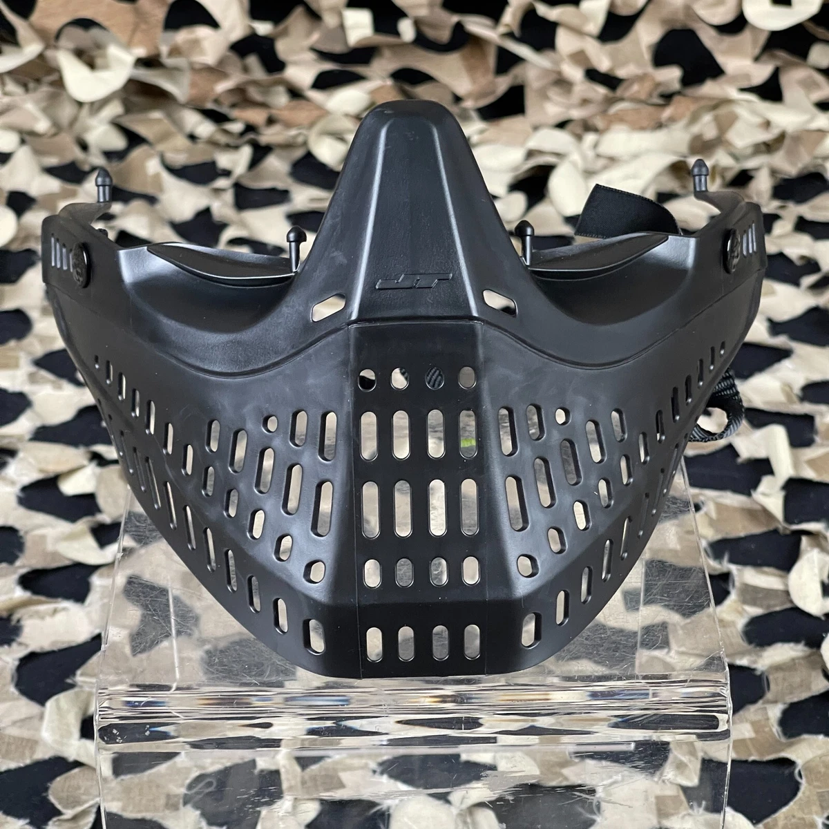 Maschera Paintball JT Proflex ICE Lenti Termiche Rosso/Nera Traslucida - NUOVA - Foto 3