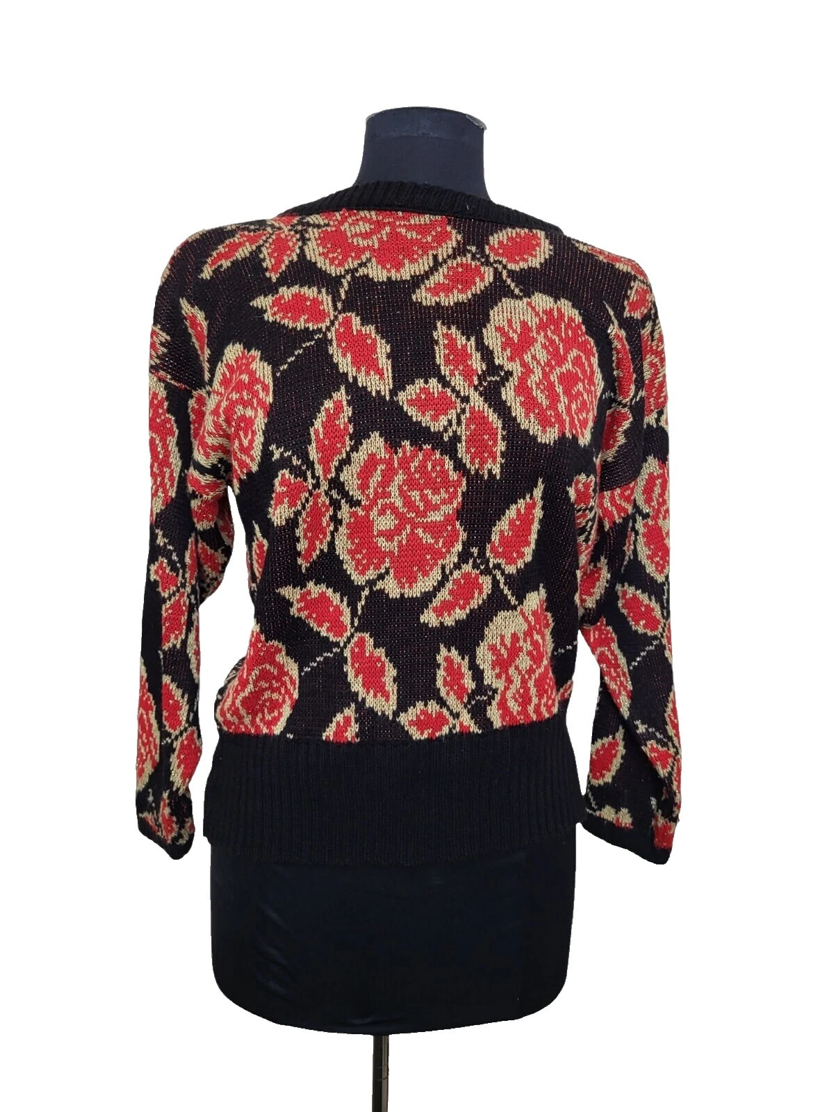 Vestidos Vintage Multicolor Acrílico para Mujeres