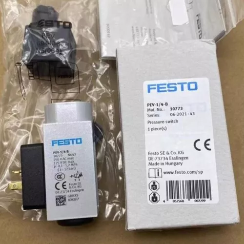 Pressostato nuovo Festo PEV-1/4-B 10773 - Foto 1 di 3