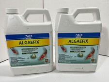 Lot of 2 API Pond Care AlgaeFix 32 oz. Controls Pond Algae 169G - NEW