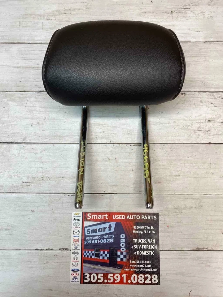 2014 2019 FORD FUSION REAR RIGHT SIDE HEADREST BLACK LEATHER OEM RH - Image 3 of 4