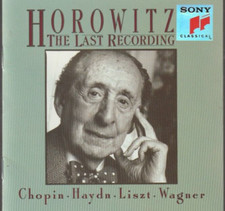 The Last Recording Vladimir Horowitz CD Classical