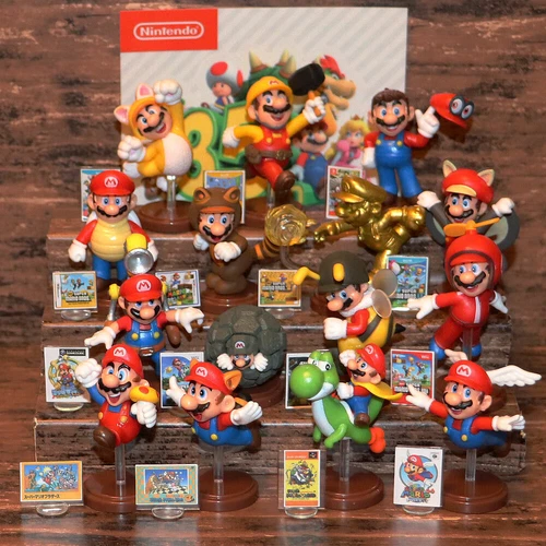 CHOCO EGG SUPER MARIO 35th Anniversary Figure 15p Normal Complete Nintendo Japan