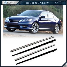 For 2013-2018 Honda Accord Front Rear Door Window Seal Belt Molding For 2013-2018 Honda Accord Front Rear Door Window Seal Belt Molding