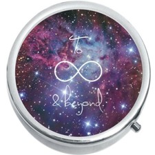 To Infinity And Beyond Medicine Vitamin Pill Box