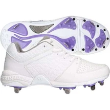 RIP IT WOMEN'S DIAMOND METAL FASTPITCH SOFTBALL CLEATS  SIZE 9.5