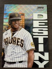 2022 Topps Stadium Club Chrome Juan Soto Dynasty and Destiny Wave Refractor #1B