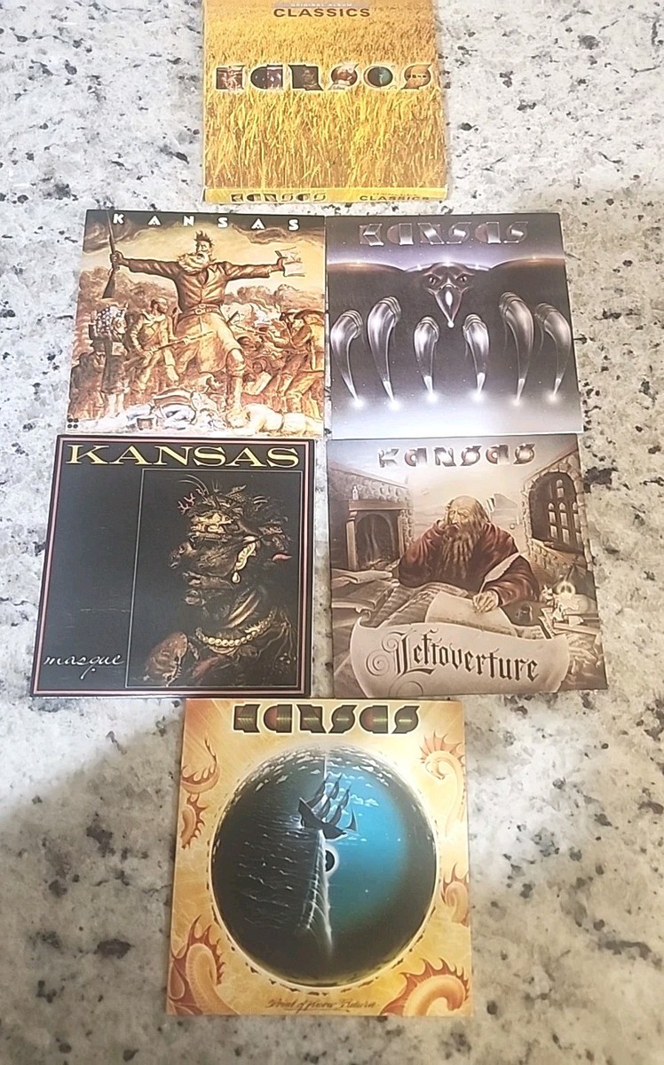 Kansas CD Box Set Original Album Classics 5 Disc Set | eBay