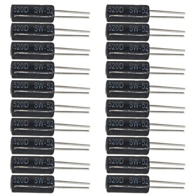 Virello 20Pcs SW520D Vibration Sensor, Metal Ball Tilt Shaking Switch for DIY...