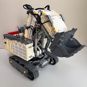 Lego Liebherr R 9800 Technic 42100 Crane Set Rc Instructions Light Kit no Box