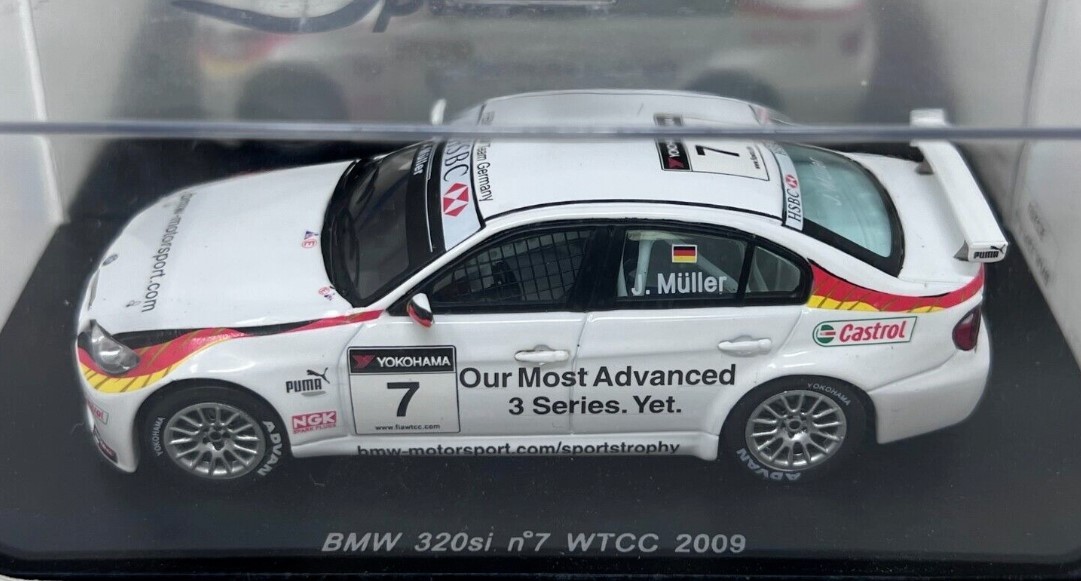 Spark Bmw 320si N 7 Wtcc 2009 Muller 1:43 S2503