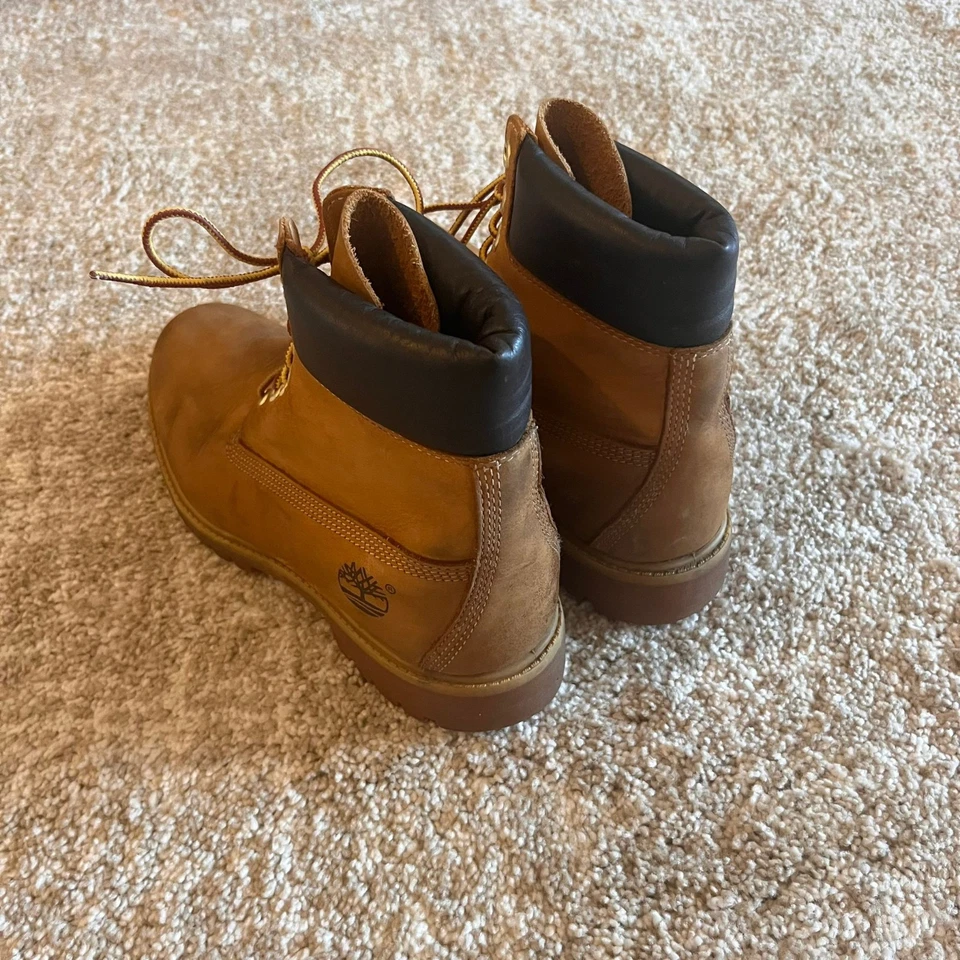 Timberland Premium 6-Inch Waterproof Boot for Men in Yellow 11 W, photo 3 of 4