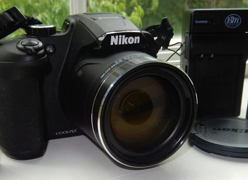 Nikon COOLPIX B700 20.2 MP Superzoom Digital Camera - Black