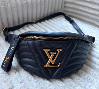 Louis Vuitton New Wave Belt Bag Black Leather