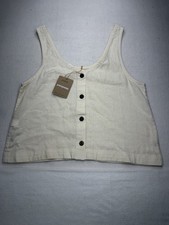 Patagonia Women's Garden Island Top Whole Weave Natural Small NWT