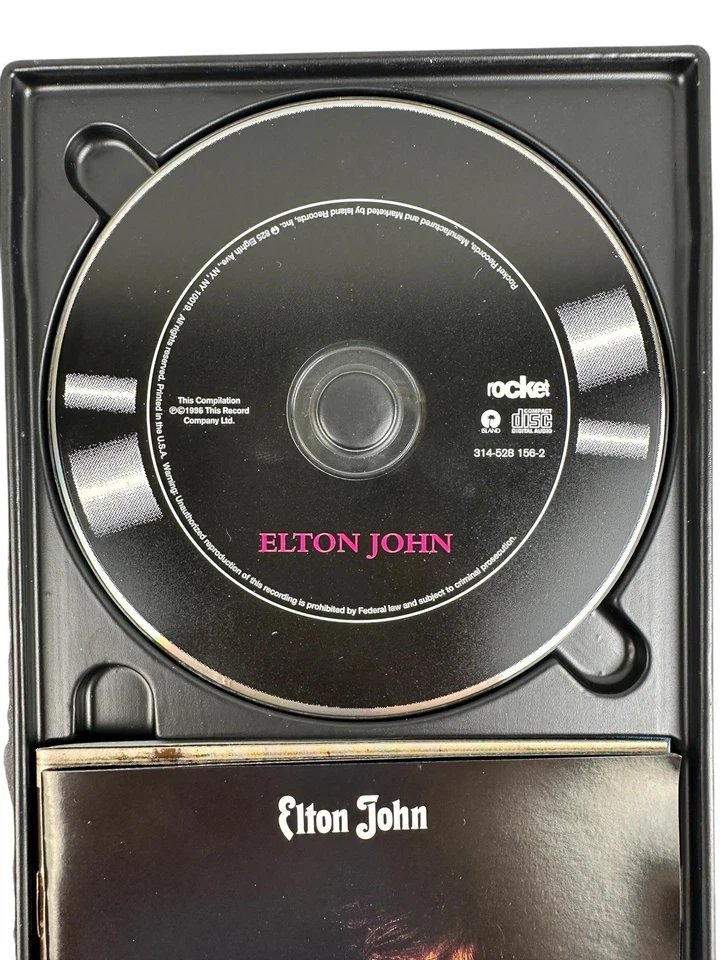 Elton John Chronicles 3 Classic Albums CD Set 2005 Island Records Box Set Foto 4 de 4