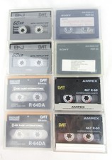 DAT Tapes R 60-64, Set of 8 - Used, Free Shipping