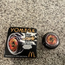 VINTAGE MCDONALDS " YOMEGA YOYO FIRESTORM "  "WILDFIRE"COLLECTIBLE