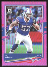 373K 2020 Donruss Optic #112 A.J. Epenesa Pink