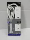 Commercial Electric 6 ft. 4-Outlet Surge Protector with 1 USB-A 1 USB-C Ports