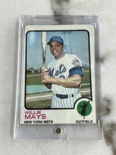 1973 Topps - Willie Mays #305 New York Mets MLB (Base Set Vintage)