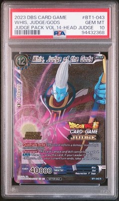 PSA10 Dragon Ball Super Card Game English Version BT1-043 Relief Print