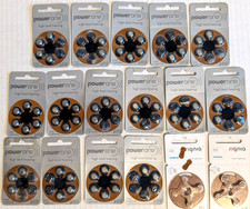 59 Power One 312 Hearing Aid Batteries  6 Signia 312 Hearing Aid Batteries
