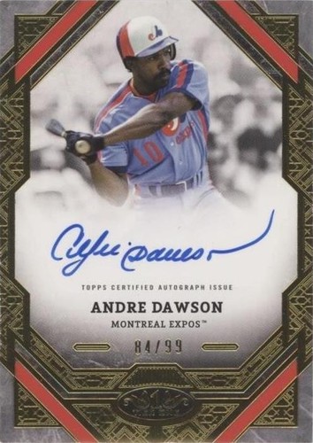 2025 Topps Definitive Andre Dawson #DAR-AD Definitive Autographed 