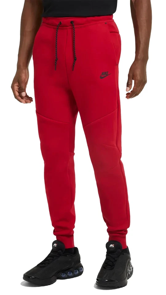 Nike  Herren Jogginghose Tech Fleece Rot HV0959-687 Training Sweatpants Neu XXL - Bild 1 von 4